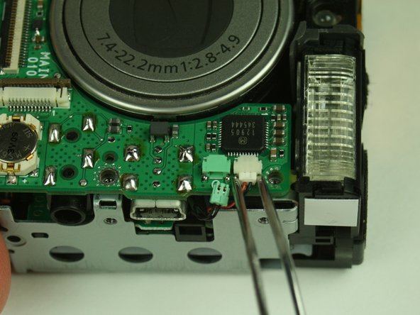 Canon PowerShot S400 Battery Replacement: step 12, image 2 of 2