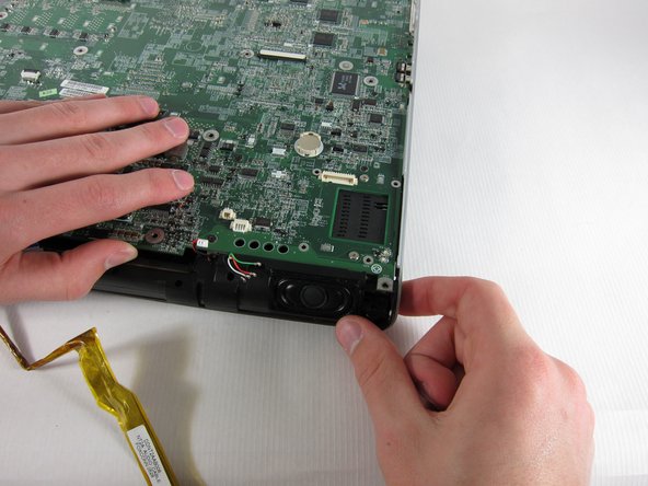 HP Pavilion zd8000 Base Fans Replacement: step 49, image 1 of 2