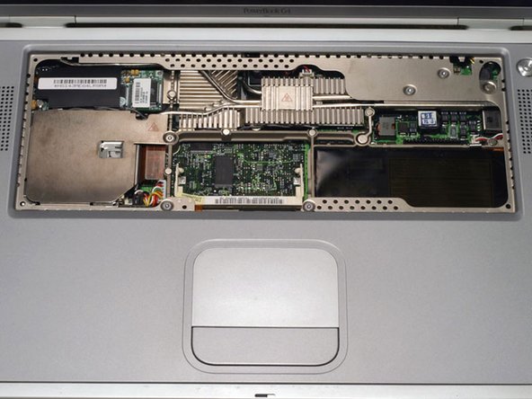PowerBook G4 Titanium Onyx DVD Drive Replacement: step 13, image 1 of 1