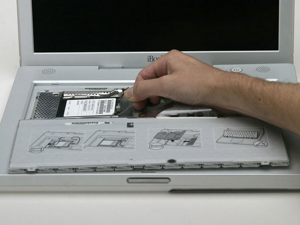 iBook G3 14" DC-In Board Replacement: step 4, image 1 of 1