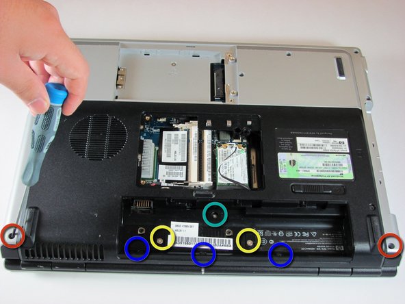 HP Pavilion dv5000 Screen Replacement: step 7, image 1 of 1