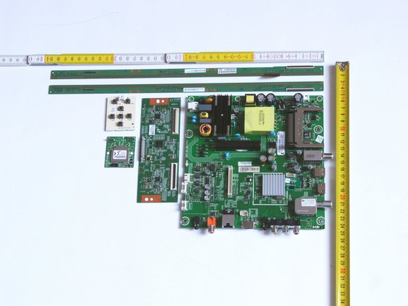 Hisense LTDN40K220WSEU TV set, Removal of Printed Circuit Boards (PCB): step 2, image 3 of 3
