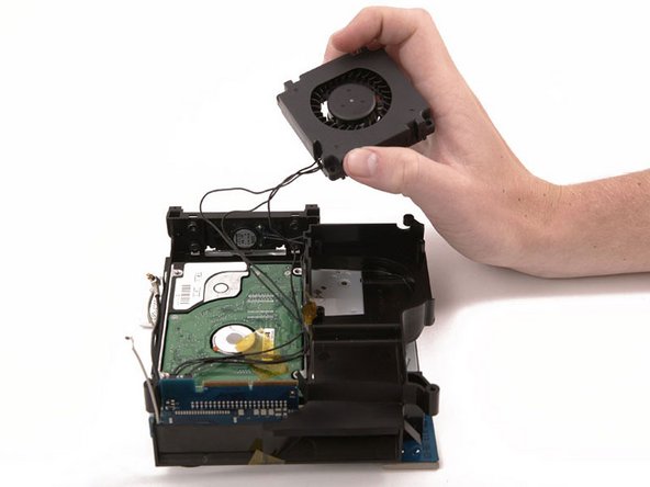 Mac mini (PowerPC) Fan Replacement: step 11, image 1 of 1