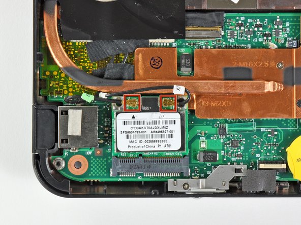 HP Mini 1000 Display Assembly Replacement: step 19, image 1 of 3