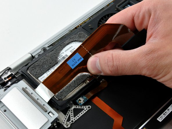 MacBook Air Models A1237 and A1304 Audio Cable Replacement: step 9, image 2 of 2