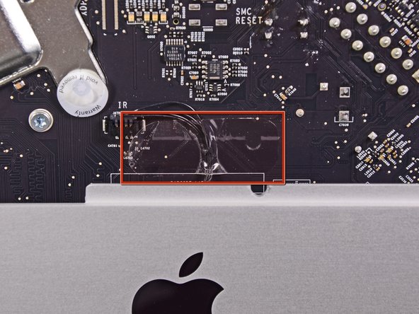 iMac Intel 21.5" EMC 2389 Hard Drive Fan Replacement: step 31, image 1 of 1