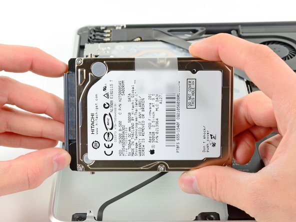 MacBook Pro 15" Unibody Early 2011 Hard Drive Replacement: step 8, image 1 of 2