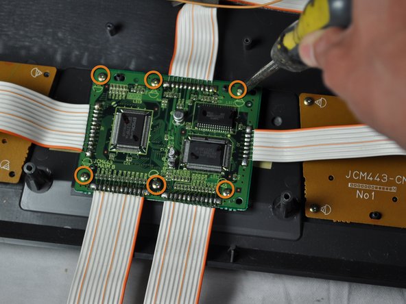 Casio CTK-501 LCD Screen Replacement: step 5, image 1 of 1