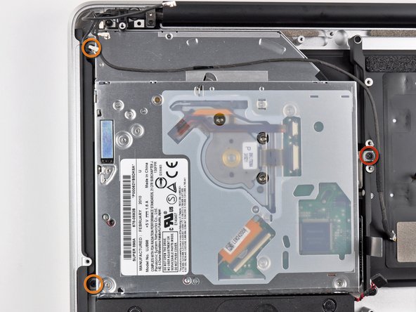 MacBook Pro 15" Unibody Mid 2010 Upper Case Replacement: step 35, image 1 of 2