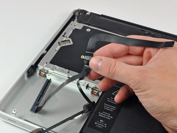 MacBook Pro 13" Unibody Mid 2010 Hard Drive Cable Replacement: step 11, image 1 of 1