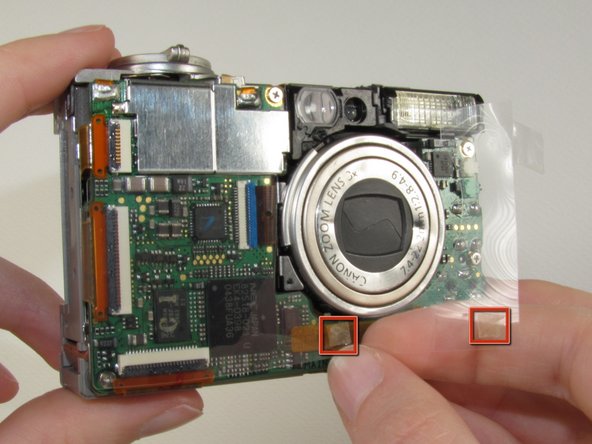 Canon PowerShot S500 LCD Replacement: step 9, image 1 of 1