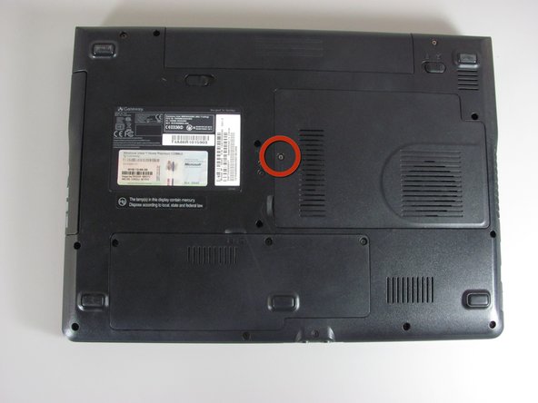 Gateway SA1 Cooling Fan Replacement: step 3, image 1 of 2