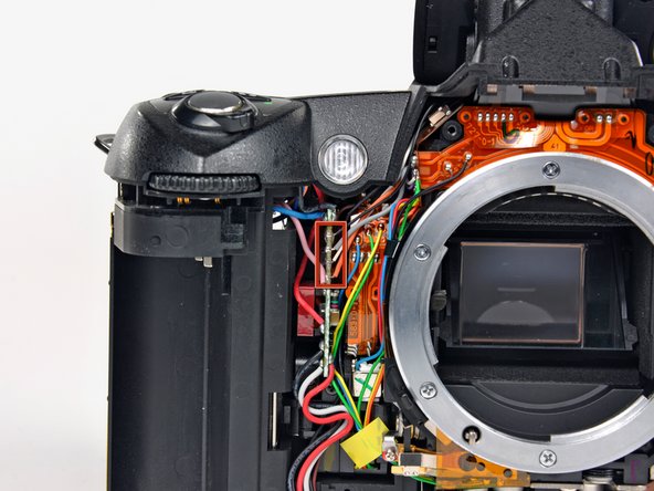 Nikon D70 Strap Loops Replacement: step 22, image 1 of 3