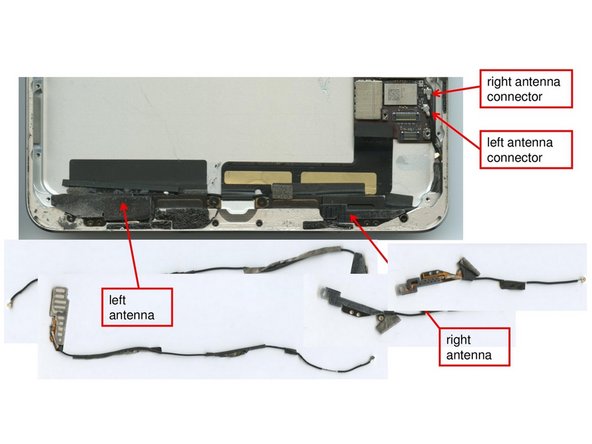 Apple iPad Mini, Removal of speakers and antennas: step 4, image 3 of 3