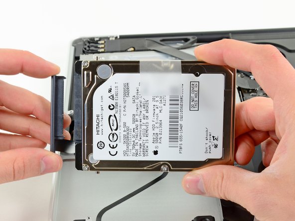 MacBook Pro 15" Unibody Early 2011 Hard Drive/IR Sensor Cable Replacement: step 8, image 2 of 2