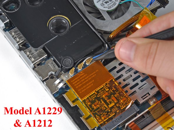 MacBook Pro 17" Models A1151 A1212 A1229 and A1261 Left Speaker Replacement: step 11, image 2 of 2