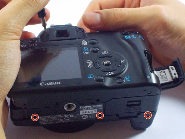 Canon EOS Rebel XS Strap Loops Replacement: step 3, image 1 of 1