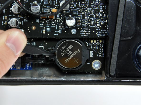 iMac Intel 20" EMC 2266 PRAM Battery Replacement: step 7, image 1 of 1