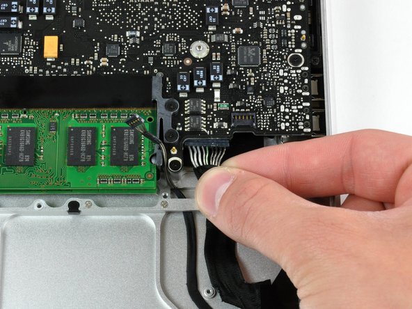 MacBook Unibody Model A1278 Battery Connector Replacement: step 13, image 1 of 1