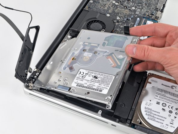 MacBook Pro 15" Unibody Mid 2010 Optical Drive Cable Replacement: step 12, image 1 of 1