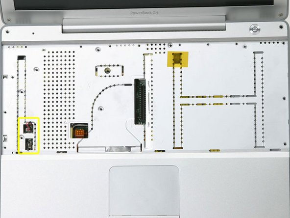 PowerBook G4 Aluminum 12" 867 MHz Right Clutch Hinge Replacement: step 17, image 1 of 1