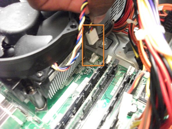 Removing Dell Inspiron 530 Processor: step 4, image 1 of 1