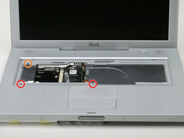 iBook G3 14" IO Bezel Replacement: step 22, image 1 of 1
