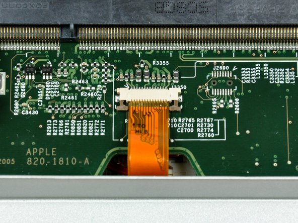 PowerBook G4 Aluminum 17" 1.67 GHz (High-Res) DC-In Board Replacement Replacement: step 5, image 2 of 2