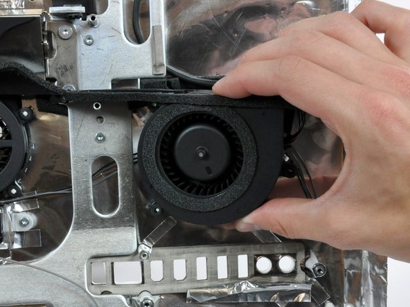 iMac Intel 17" Optical Drive Fan Replacement: step 36, image 1 of 1