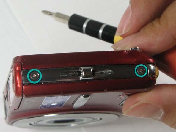 Disassembling Sanyo VPC-X1200 Back Case, Disassembling Sanyo VPC-X1200 Back Case: step 1, image 2 of 3