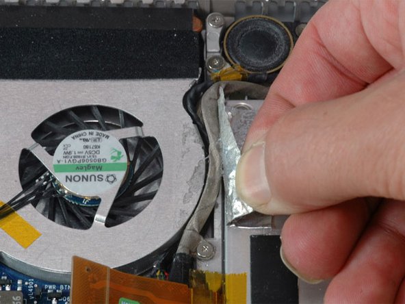 MacBook Core Duo Fan Replacement: step 16, image 1 of 1