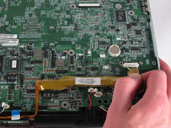 HP Pavilion zd8000 Base Fans Replacement: step 40, image 2 of 2