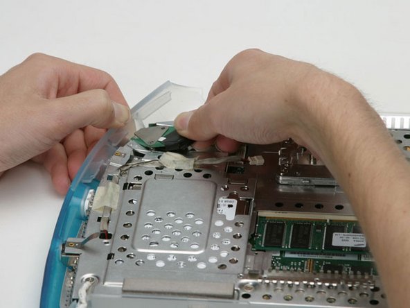 iBook G3 Clamshell Charger Board Replacement: step 30, image 1 of 1