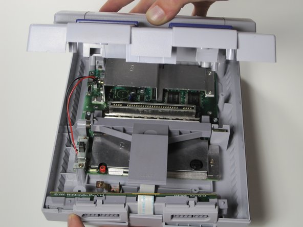 Super Nintendo Super Nintendo Outer Case Replacement: step 2, image 3 of 3
