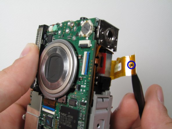 Canon PowerShot S500 Logic Board Replacement: step 15, image 1 of 1