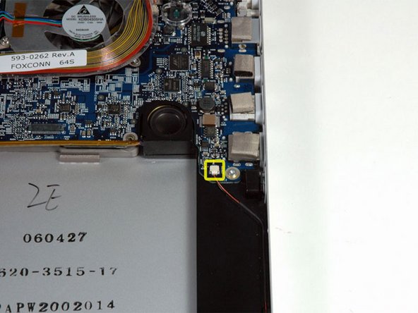 MacBook Pro 17" Models A1151 A1212 A1229 and A1261 PRAM Battery Replacement: step 14, image 1 of 1
