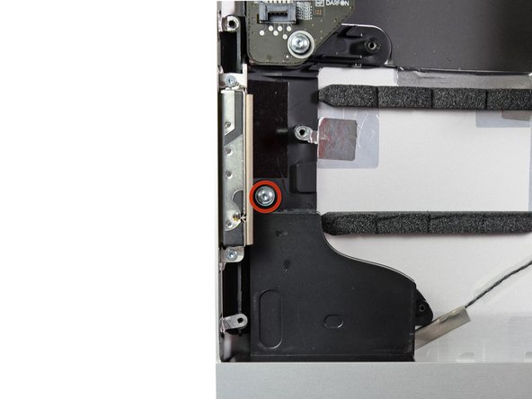 iMac Intel 21.5" EMC 2389 Left Speaker Replacement: step 49, image 1 of 1