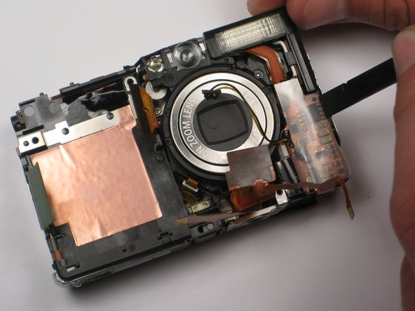 Canon PowerShot SD450 Flash Bulb: step 20, image 2 of 3