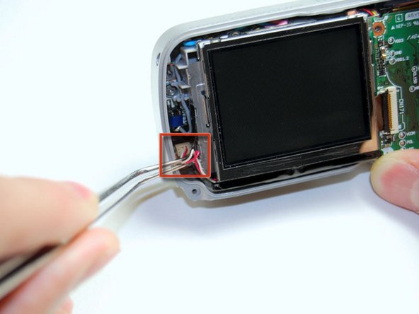 Pentax Optio WP LCD Screen Replacement: step 7, image 2 of 2