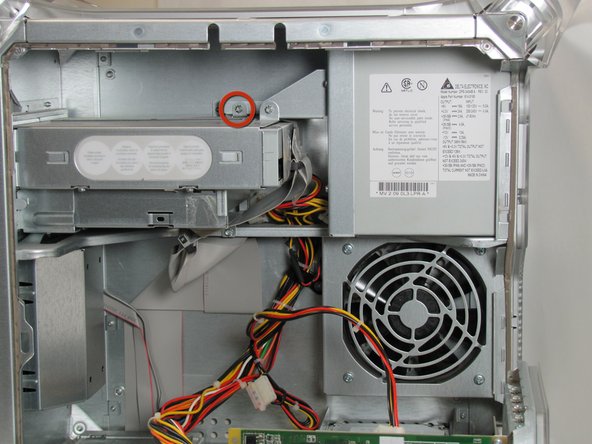 Power Mac G4 Quicksilver Power Supply Replacement: step 5, image 1 of 2