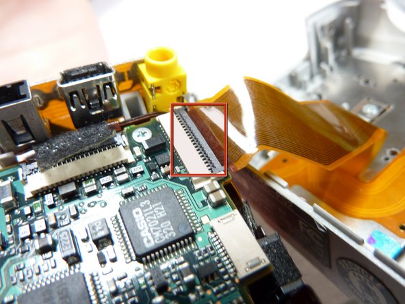 Sony Cyber-shot DSC-P52 LCD Replacement: step 6, image 1 of 1