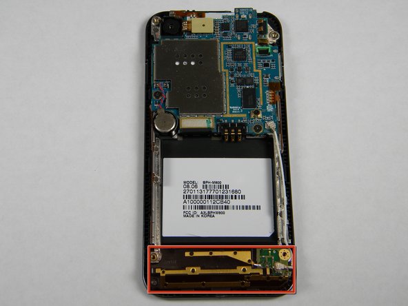 Samsung Instinct Motherboard Replacement: step 6, image 1 of 1