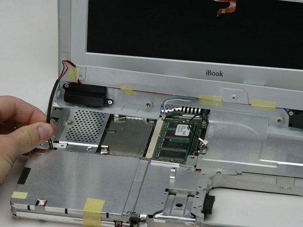 iBook G3 12" Modem Replacement: step 32, image 1 of 1