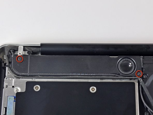 MacBook Pro 13" Unibody Mid 2009 Subwoofer & Right Speaker Replacement: step 8, image 1 of 1