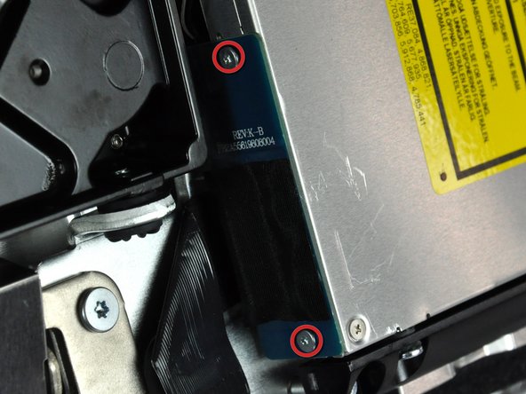 iMac Intel 20" EMC 2133 and 2210 Optical Drive Data Cable Replacement: step 35, image 1 of 1