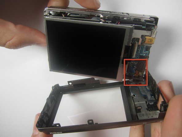 Nikon CoolPix S600 LCD Replacement: step 5, image 2 of 2