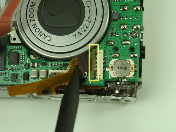 Canon PowerShot S400 Battery Replacement: step 6, image 2 of 3