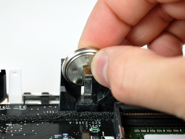 Mac mini Model A1283 PRAM Battery Replacement: step 13, image 2 of 2