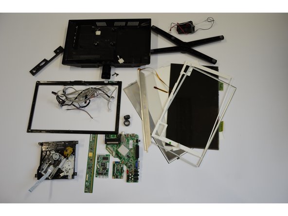 Medion P12181 TV set, Material Fractions: step 5, image 2 of 2