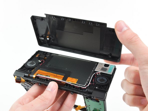 Nintendo DSi Upper LCD/Speakers Replacement: step 19, image 3 of 3